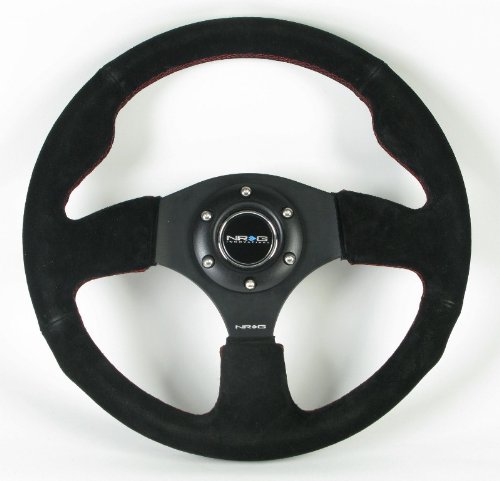 NRG Innovations φ320mm　ステアリング Amazon.com: NRG Innovations ST-012S 320mm Sport Suede Steering